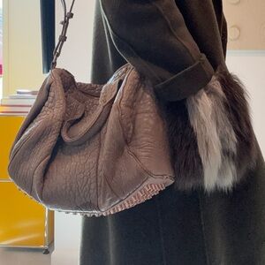 ALEXANDER WANG Pebbled Lambskin Rockie Bag